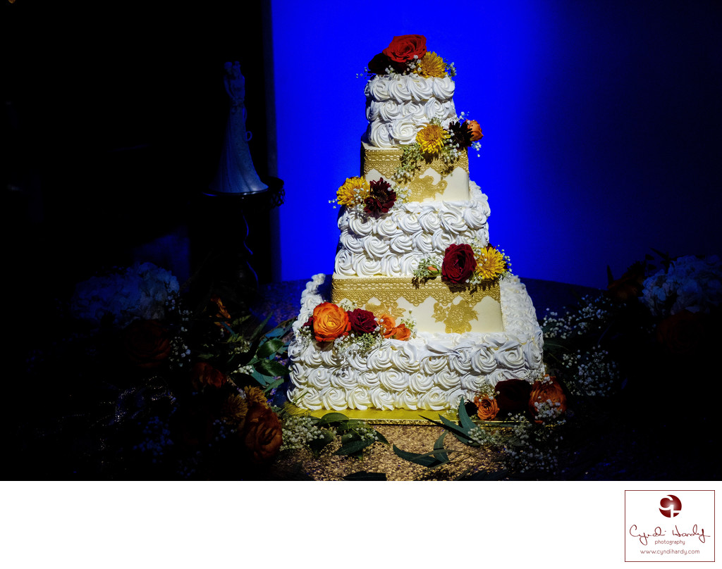 Wedding Cake at a Scottsdale Wedding