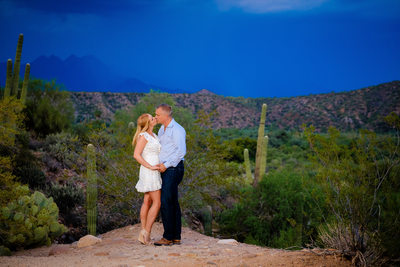 Desert Engagement Scottsdale Engagement Photographers