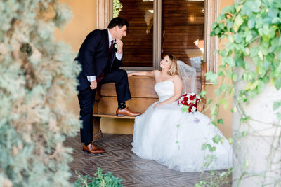 Creative Scottsdale wedding photographer