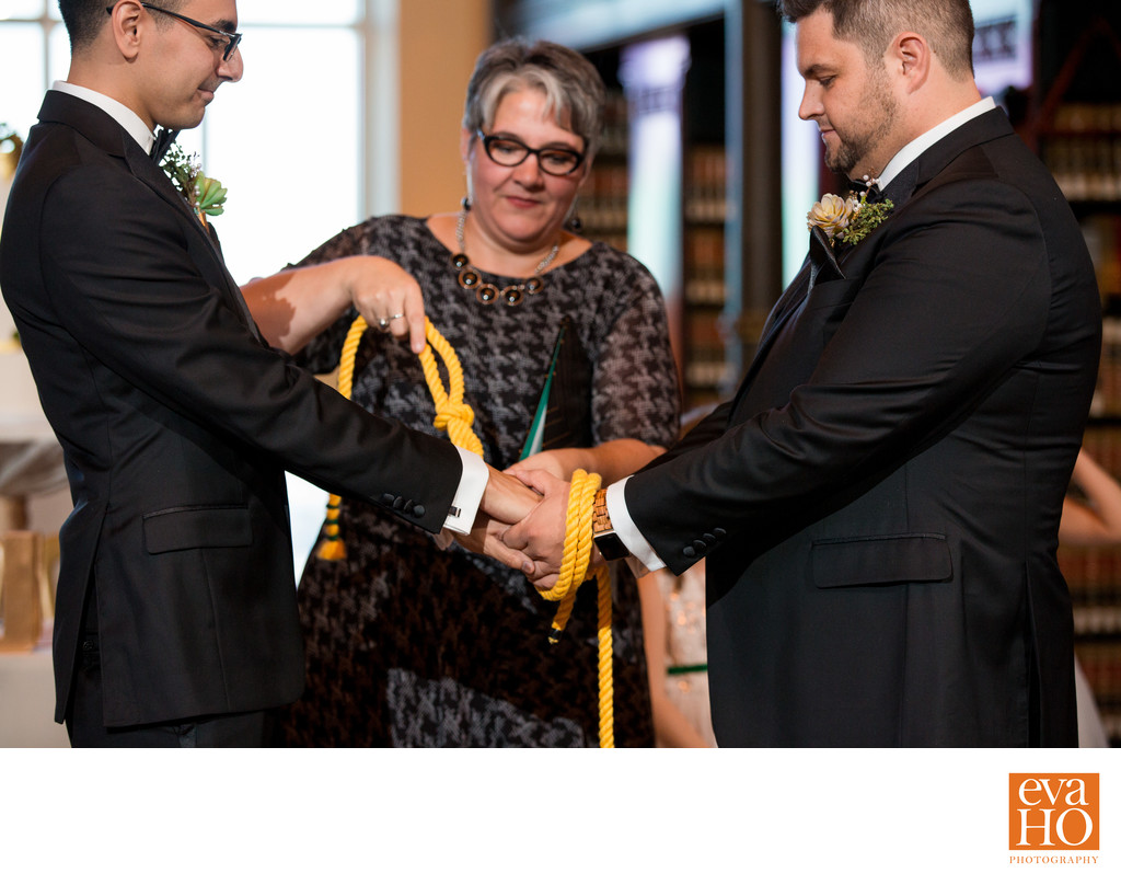 Tying the Knot at The Library in South Loop Chicago
