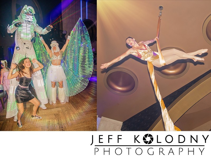 LED & Aerial Bat Mitzvah Entertainment LED & Aerial Bat Mitzvah Entertainment