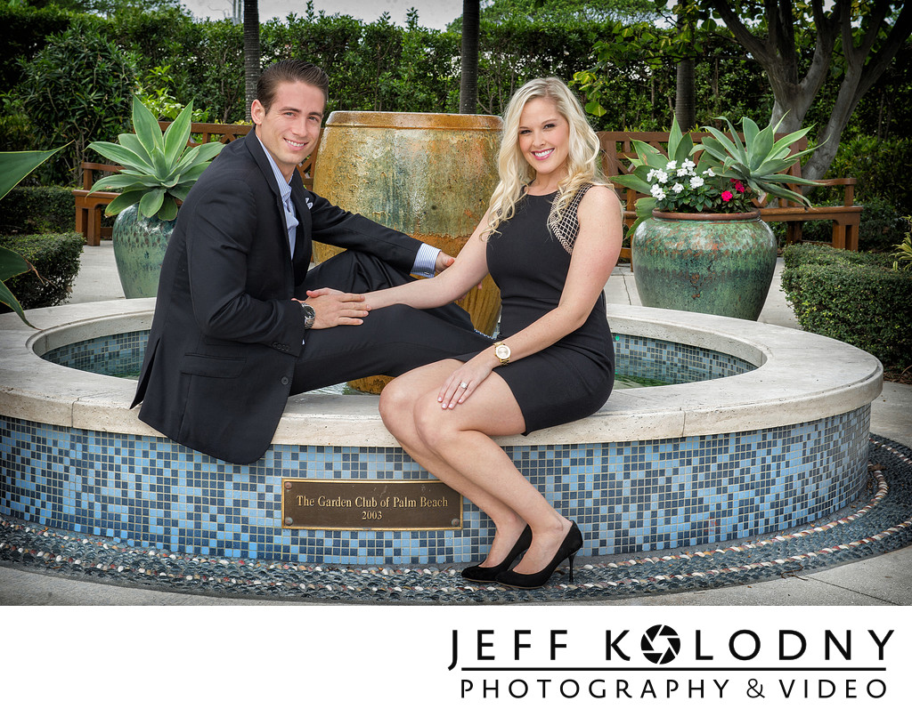 Palm Beach Engagement Picture