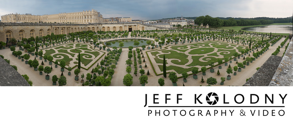 Scenic photo taken at Versailles.