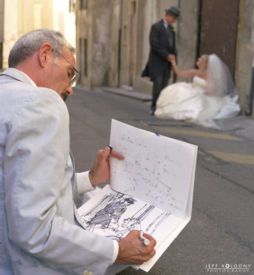 Wedding photo taken in Avignon France