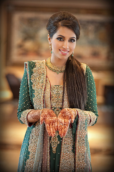 Indian Bridal Portrait taken in Orlando