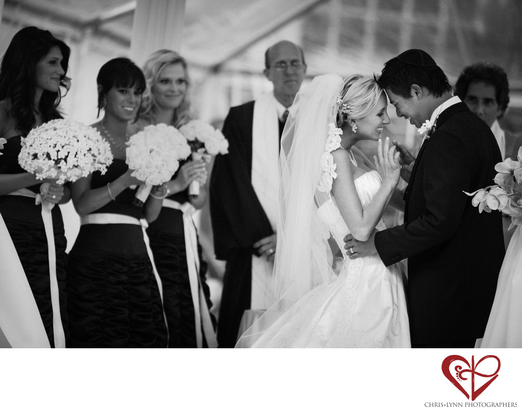 Jewish Wedding Ceremony Moment Photo