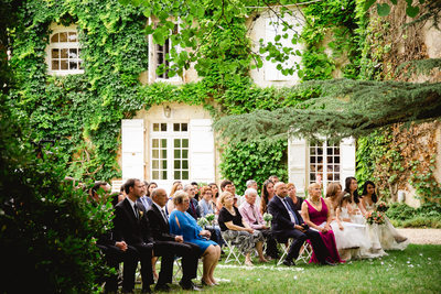French Chateau Wedding Photos at Malliac