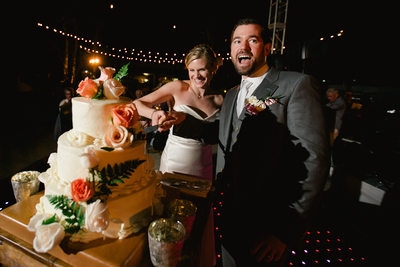 Club Campestre Wedding, Reception Photos, Cake Cutting