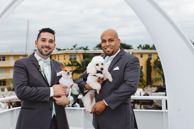 Fort Lauderdale Same Sex Yacht Wedding