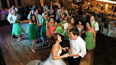 Wedding Bridal Party Dancing 