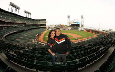 SF Giants Engagement Photo Session