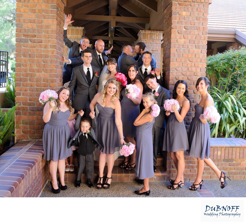 Wedding Party in Danville at the Blackhawk Country Club
