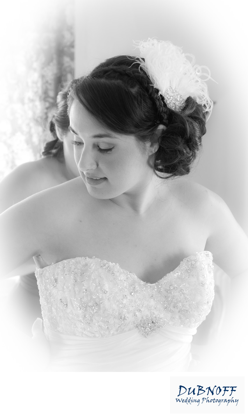 Wedding Photography of Bride Getting Ready at the Berkeley City Club