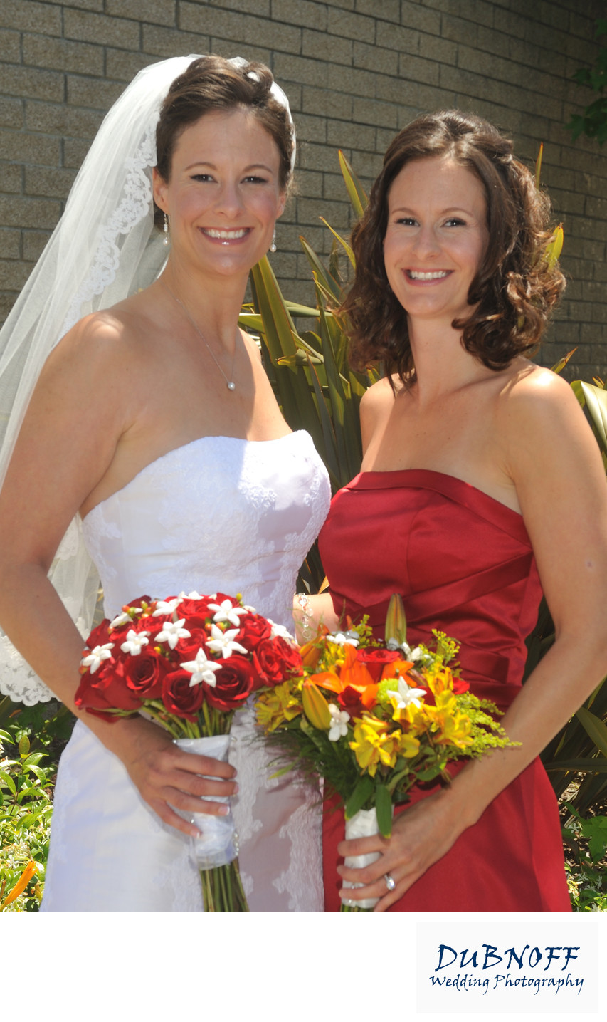 Twin Bride in the San Francisco Bay Area