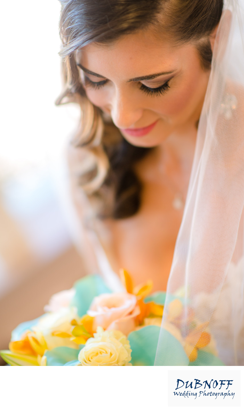 Bridal Prep photo with Flowers in the San Francisco,  Bay Area