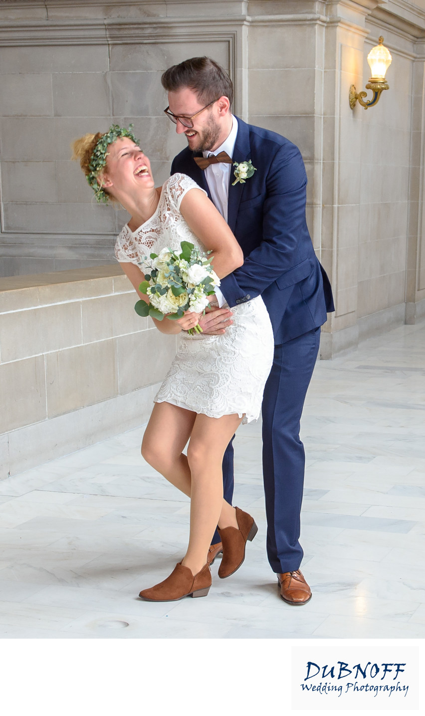 Fun and Candid Wedding Photography at San Francisco City Hall