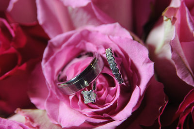blackhawk wedding rings in Bouquet of Flowers In Danville