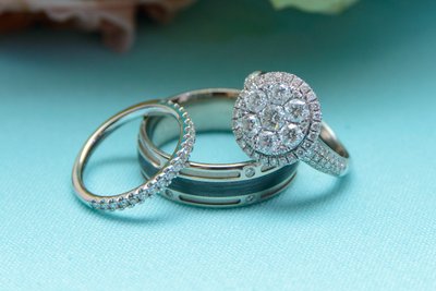 Close up Wedding Photography of Newlywed Rings