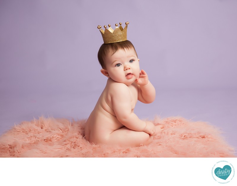Little Queen Baby Girl Photo Shoot JAX Florida Little Queen Baby Girl Photo Shoot JAX Florida