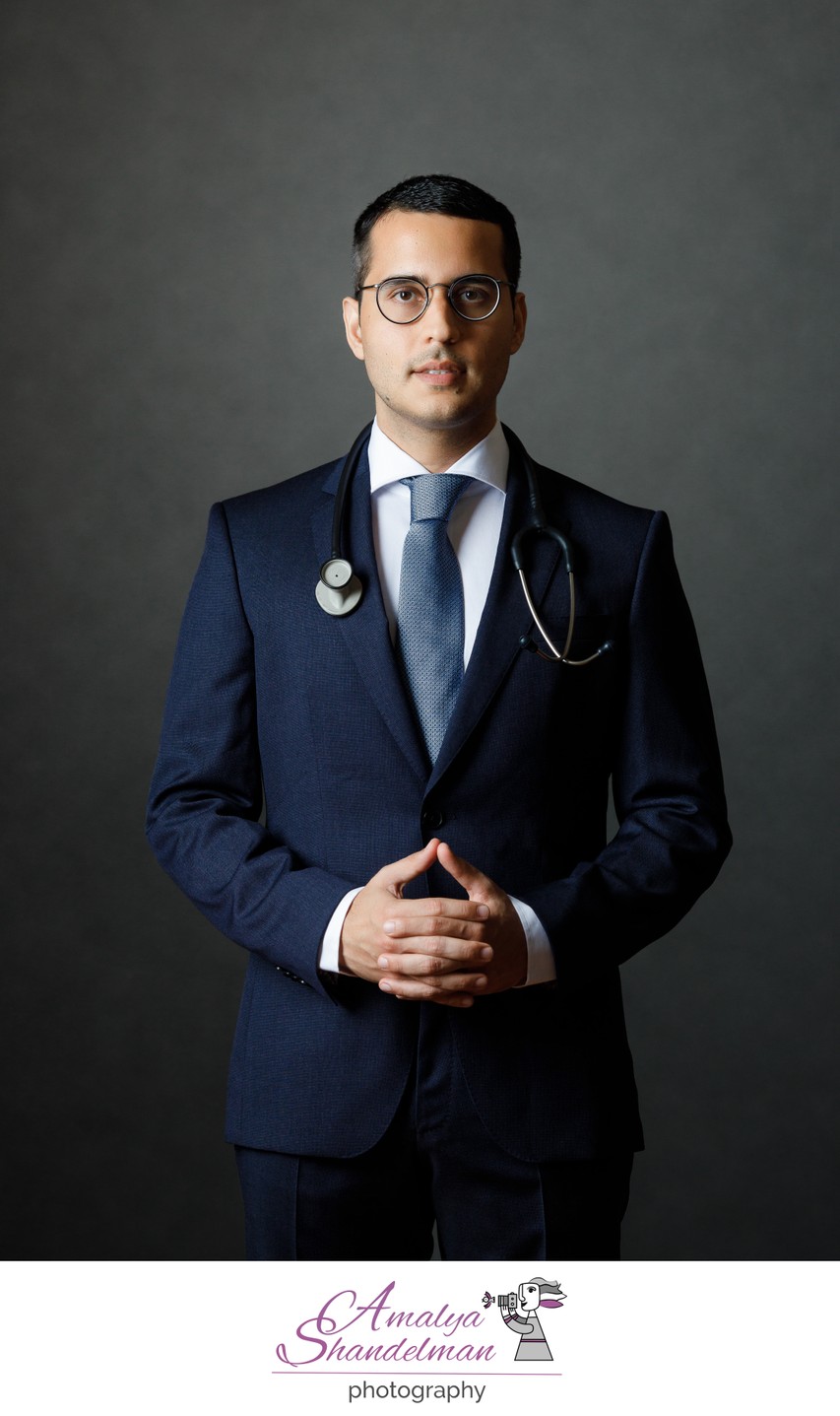 Professional Portrait of a Doctor in Houston