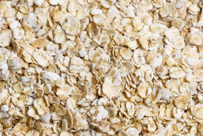 oat flakes raw food ingredient texture