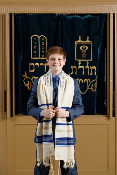 Portrait of a Boy in a Synagogue