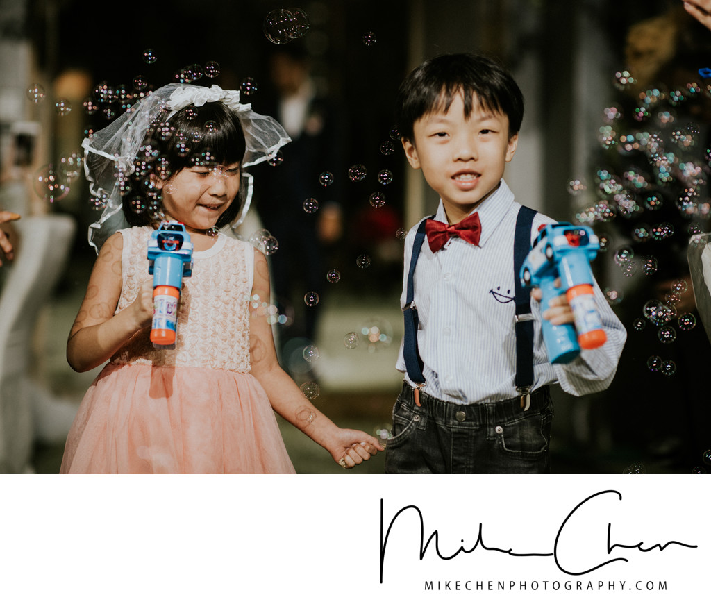 Wedding Photography Singapore Flower Girl & Page Boy