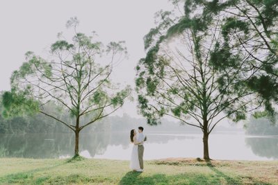 Pre Wedding Photography Singapore at Upper Pierce Reservoir