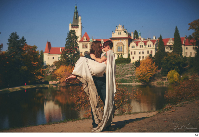 Anniversary portrait session gorgeous couple Pruhonice Anniversary portrait session gorgeous couple Pruhonice