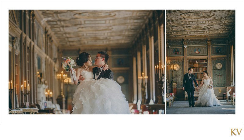happy bride & groom Syon House London pictures