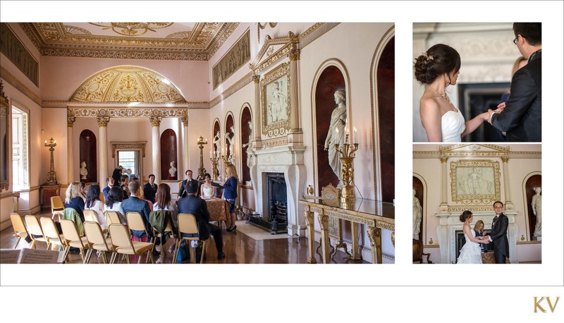 the wedding ceremony Syon House London