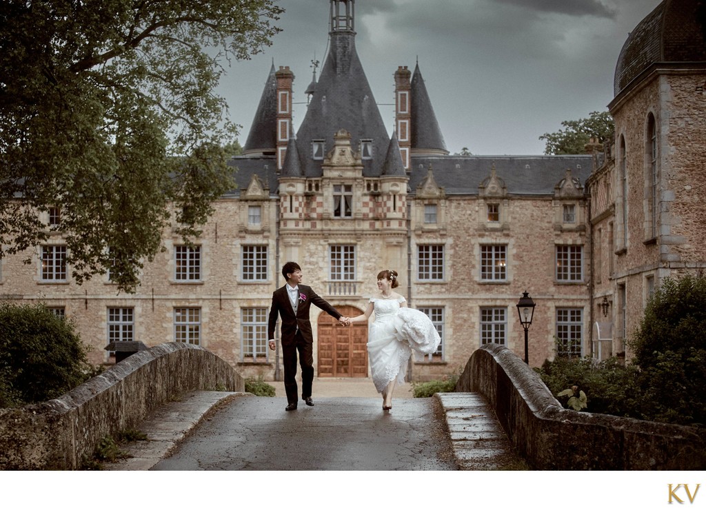 E+F Chateau d'Esclimont wedding adventure