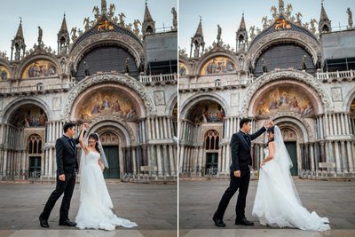 pre wedding in Venice.