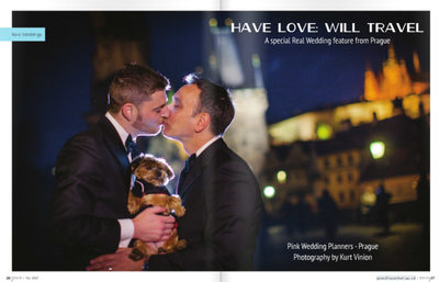 Gay Weddings & Marriage Magazine profile lede