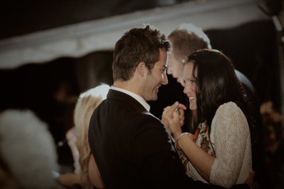 couples dance Villa Richter Weddings
