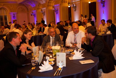 Palace Zofin Gala Event guests at tables