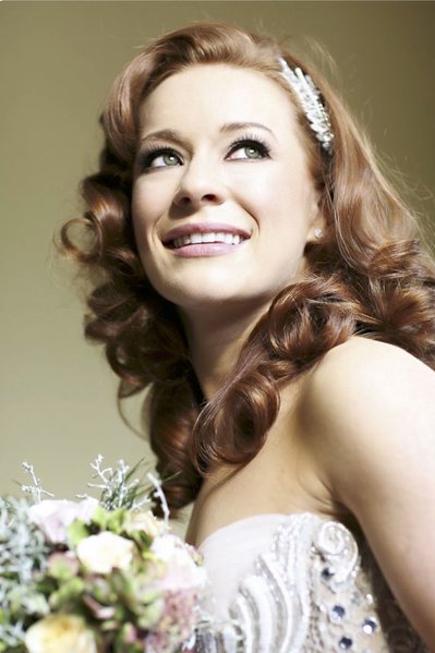 Beautiful Irish bride & wedding photographer Claire 
