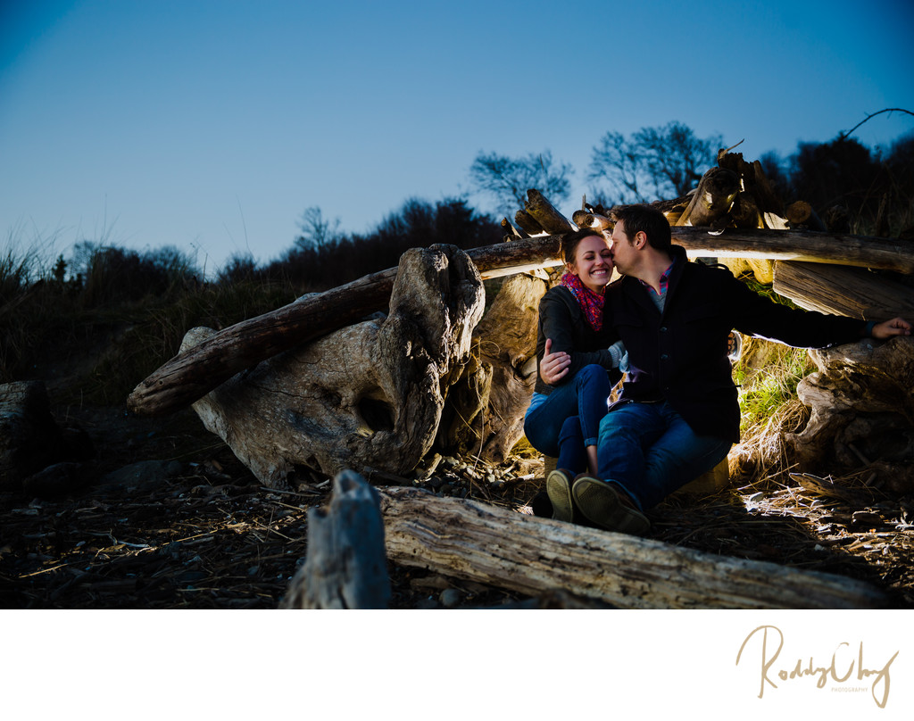 Discovery Park Engagement Photographer