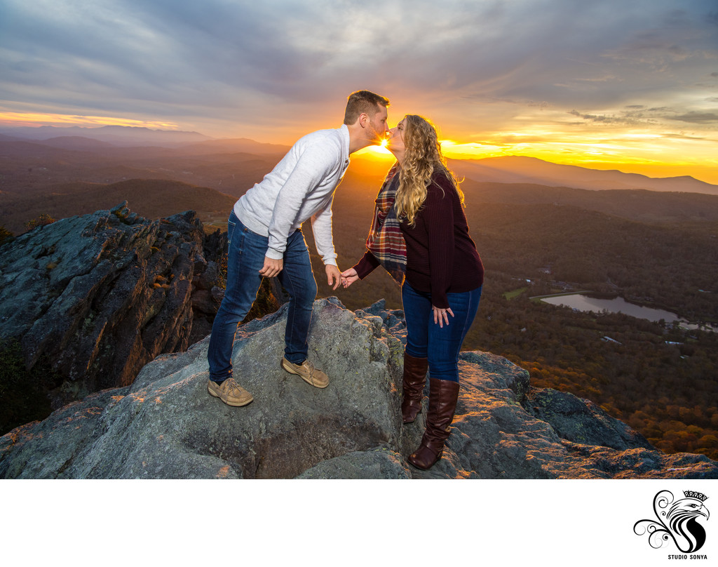 Engagement Session at Grandfather Mountain State Park