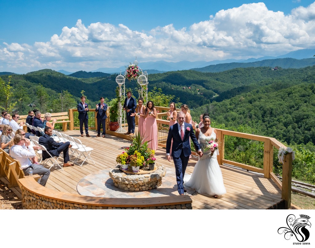 Wedding venue in the Great Smoky Mountains