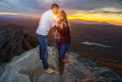Grandfather Mountain Engagement Session