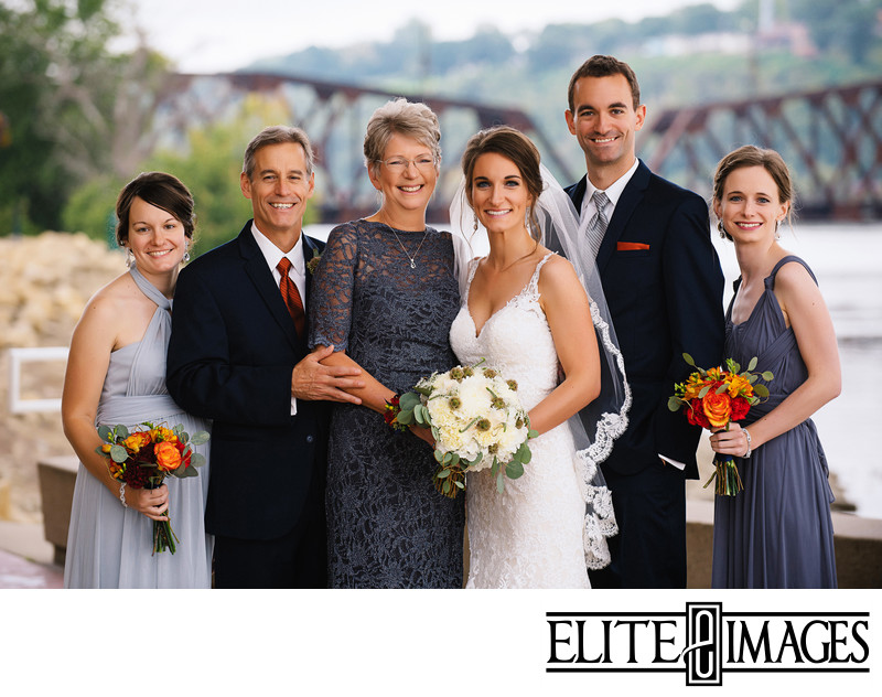 Dubuque Wedding Family Portraits Dubuque Wedding Family Portraits