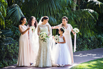 Biltmore Santa Barbara Bride and Bridesmaids