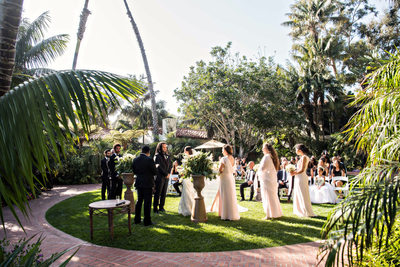Garden Wedding Santa Barbara