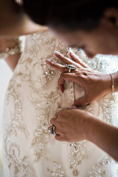 Bridal Gown Santa Barbara Details