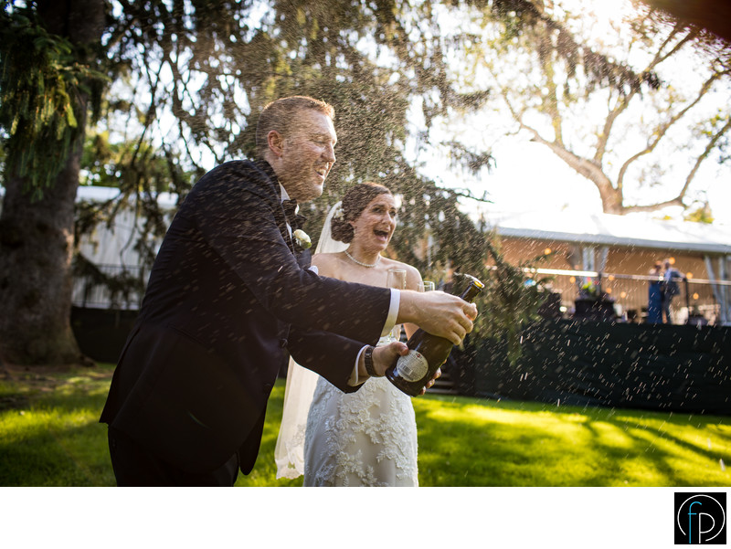 Bride and Groom Having Fun At Their Knox Estate Wedding Bride and Groom Having Fun At Their Knox Estate Wedding