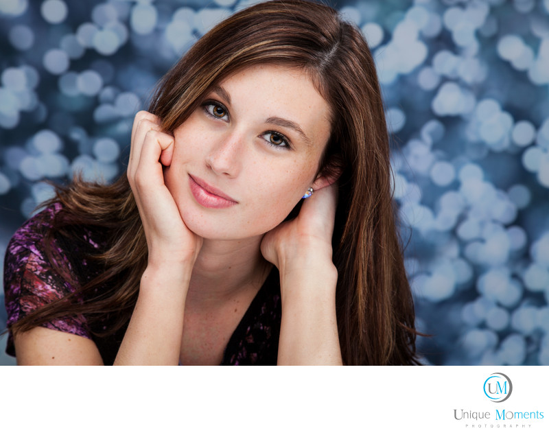 Gig Harbor Senior Portrait Formal Studio Image Gig Harbor Senior Portrait Formal Studio Image