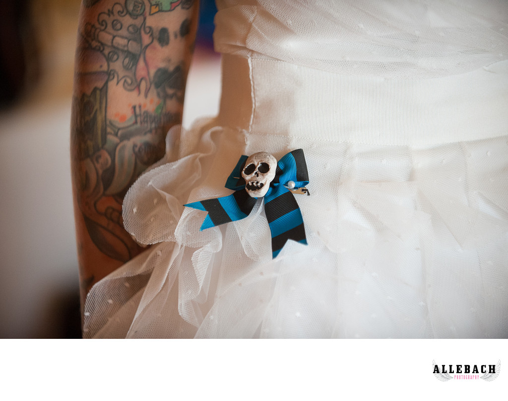 Tattooed Bride and Elopement