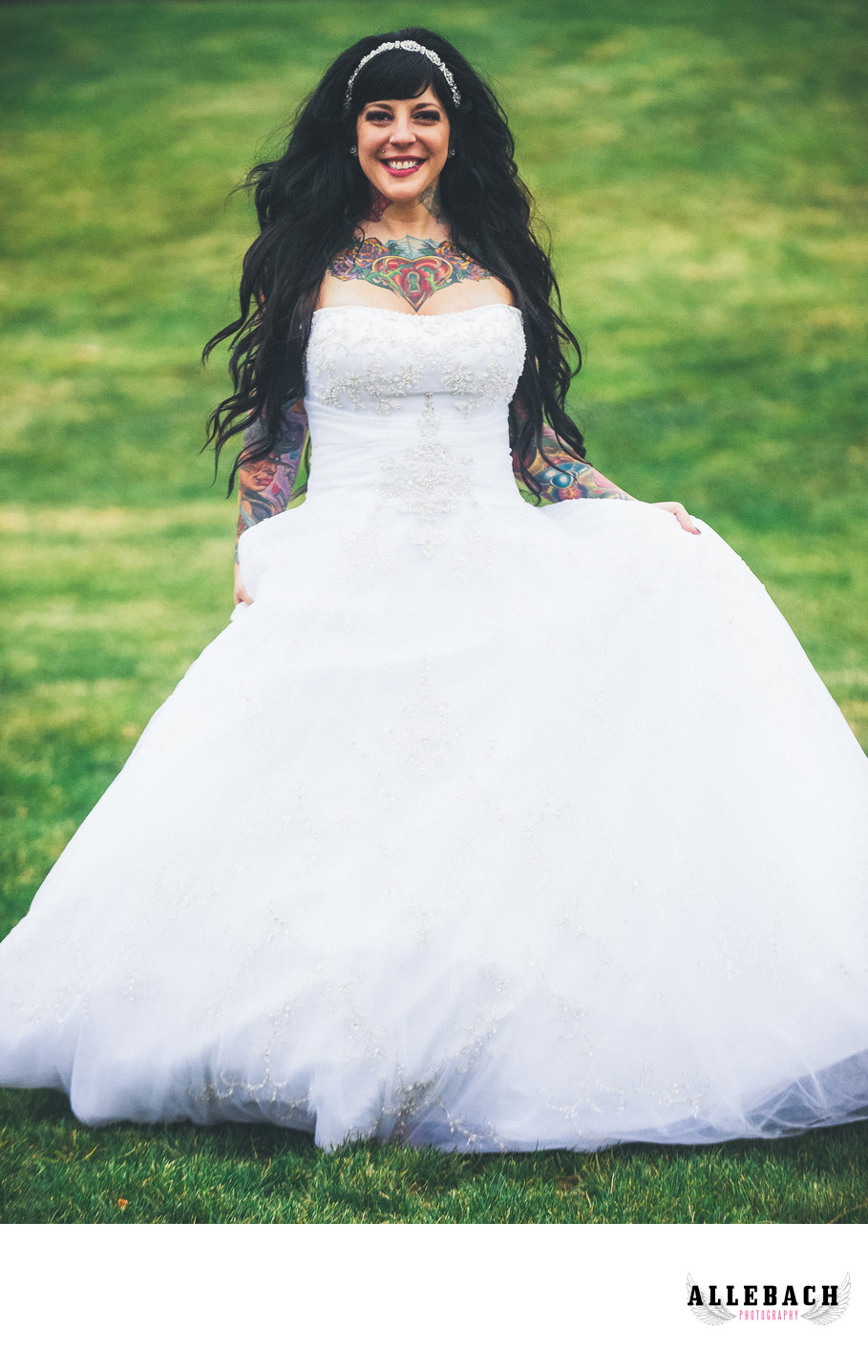 Tattooed Bride Photographer Mike Allebach