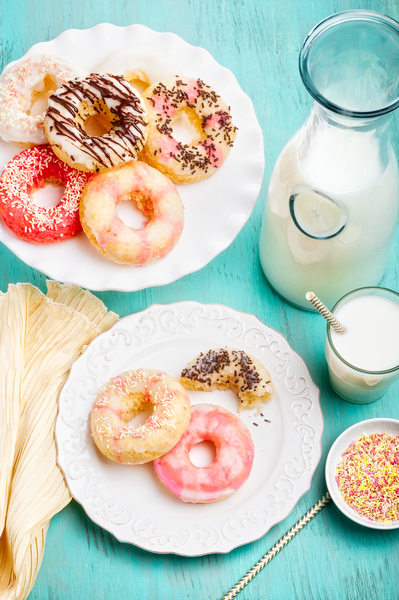 Gluten Free Donuts with Sprinkles